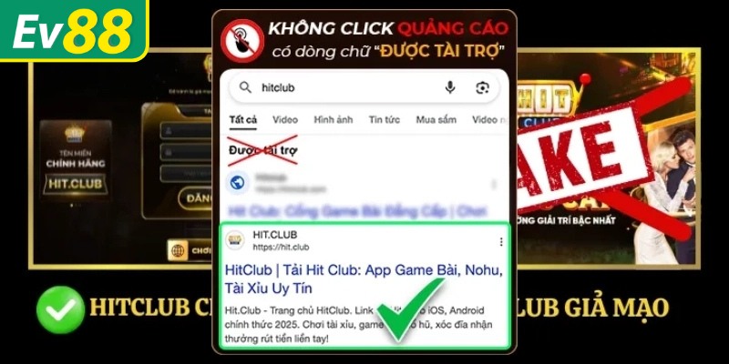 Giới thiệu vài nét về cảnh báo Hitclub giả mạo