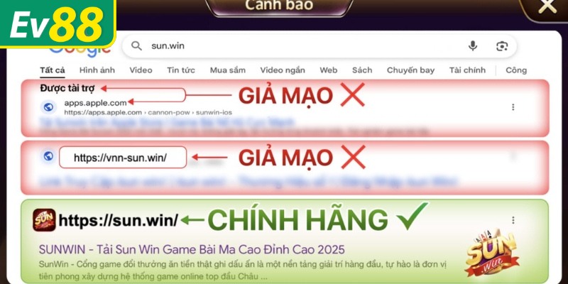 Gián đoạn quyền truy cập tài khoản khi truy cập sai hệ thống 